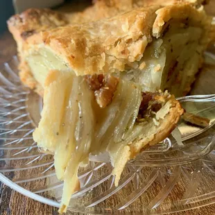 Savory potato torte. This week&apos;s special