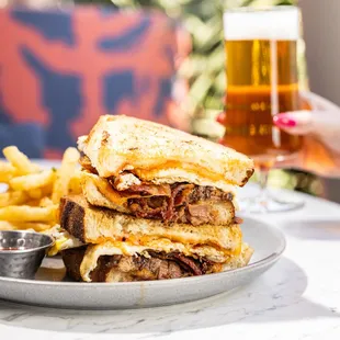 Broken Yolk Brisket Sandwich