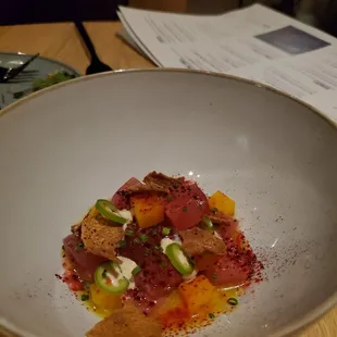 Tuna Crudo
