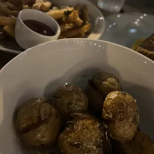 Roasted potatoes- good