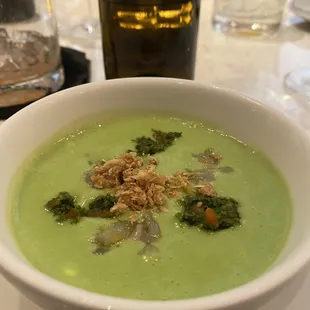 Chilled Pea Soup