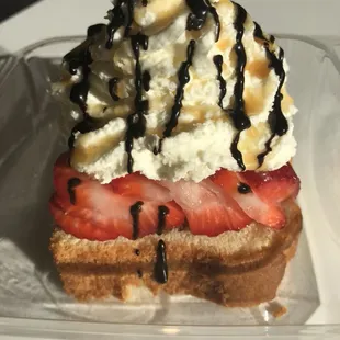 Fresh strawberry shortcake!