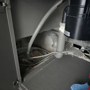 Under the sink upon moving in "Luxury" Apartments