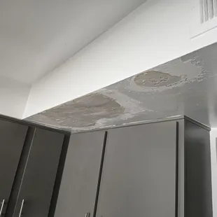 Ceiling damage upon moving in "Luxury" Apartments