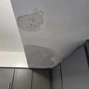Ceiling damage upon moving in "Luxury" Apartments
