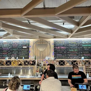 Great selection of brews on tap!