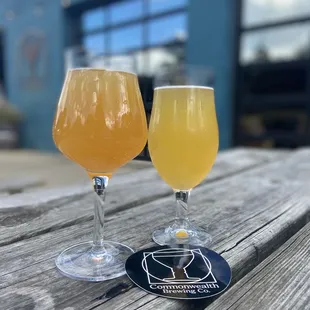 Oktoberfest &amp; key lime gose.