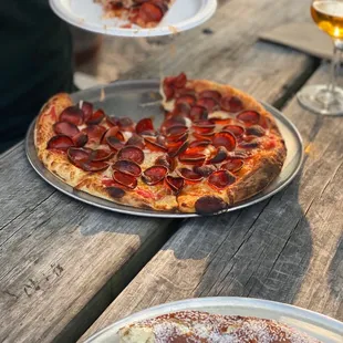 Pepperoni pizza