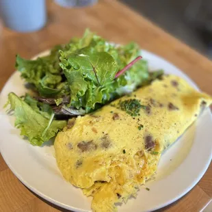 Bacon - Gruyere Omelette