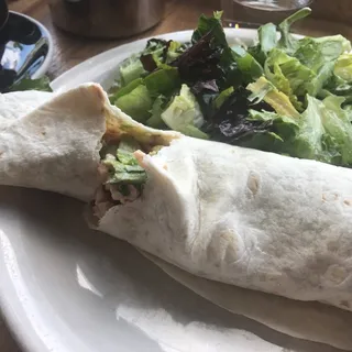 Tandoori Chicken Salad Wrap