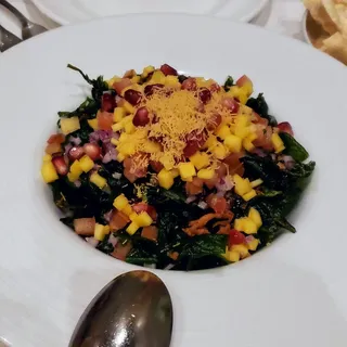 Crispy Spinach Chaat