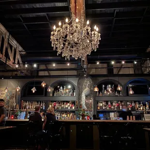 The bar.