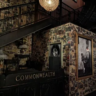 the lobby of the common wealth restaurant