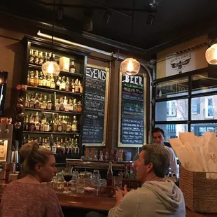 Beer, wine and Spirits here!!