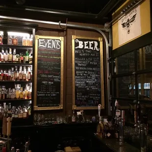 Fantastic beer list w/ several events throughout the month!