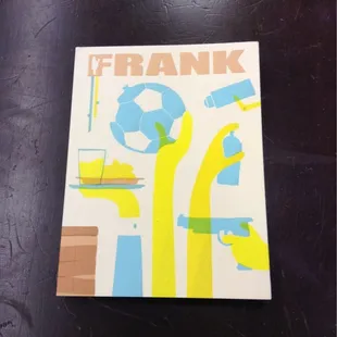 FRANK Zine. Cover by Reas!