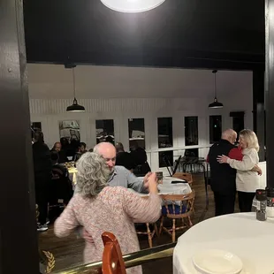 Live music and dancing.