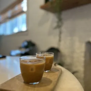 Latte Flight (Lavender Honey, Hazelnut Brown Sugar)