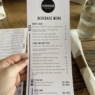 Menu 7/30/23