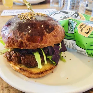 Field Pea Burger
