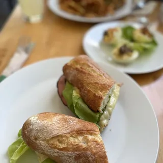 French Ham & Gruyere Sandwich