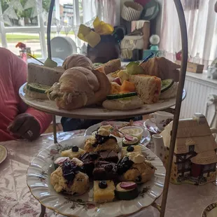 The adult high tea.