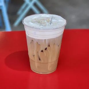 Brown sugar cookie cold brew. Not bad, but had a slight artificial taste.