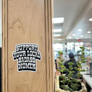 They&apos;re a women owned company!