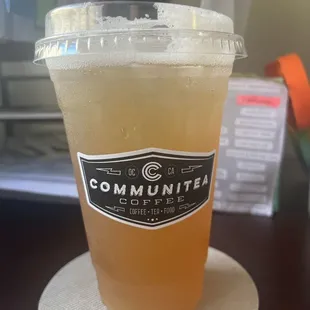 Iced Peach Tea