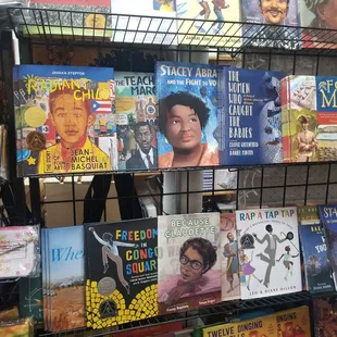 There are more children&apos;s books in the back of the Center
