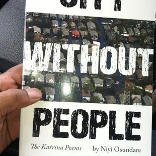 This book has some dope poems about my city !!!!!