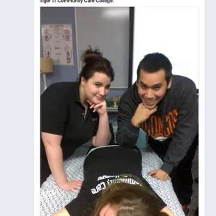 Do not allow this woman to touch you or you may never walk again !!!!