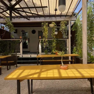 Patio seating