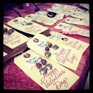 Refugee Beads Valentine&apos;s Day jewelry for sale at Community Grounds