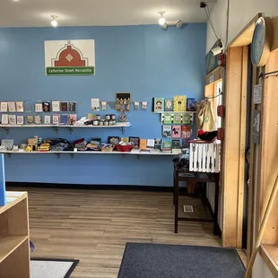 the front of the store