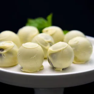 Our homemade truffles - don't forget to ask about our specialty desserts!