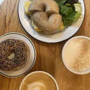 food, bagels, bagel