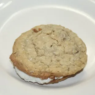 Coconut Oat Pecan Cream Pie