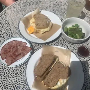 Foccacia Egg Sandwich