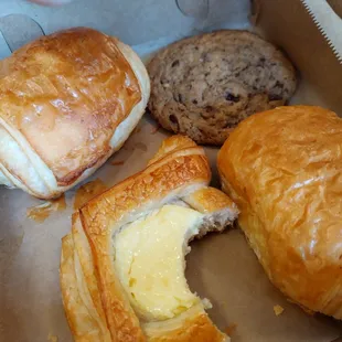 Dark Chocolate Croissants