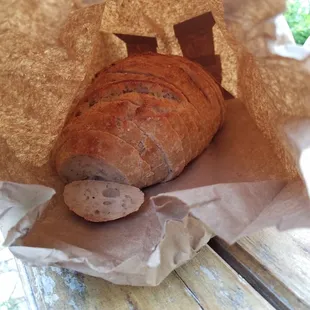Rosemary Garlic Sourdough Loafs