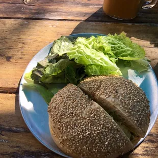 White Bean and Avocado Sandwich