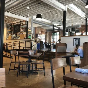 Restaurant dining area