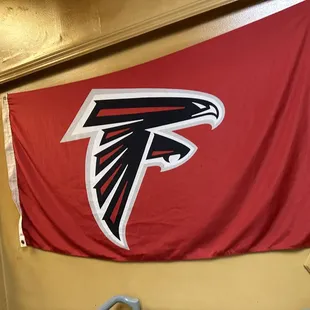 Falcons Rise Up banner on display!