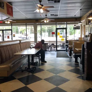 Most of the indoor dining area has been changed into the waiting area - takeout only. 06/13/2021