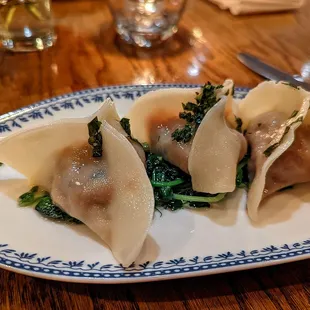 SHORT RIB DUMPLINGS - 4 pieces, xo sauce, cilantro