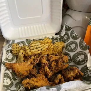 Lemon Pepper Wangz Basket