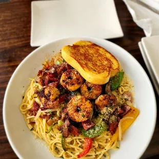 Sara's pasta with shrimp