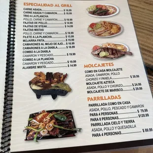 menu, sushi and sashimi