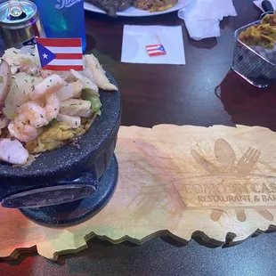 Seafood Mofongo